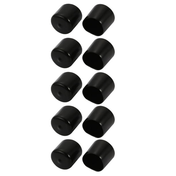 uxcell 10pcs 32mm Inner Dia PE Plastic End Cap Bolt Thread Protector Tube Cover Blue uxcell 10pcs 32mm Inner Dia PE Plastic End Cap Bolt Thread Protector Tube Cover Blue